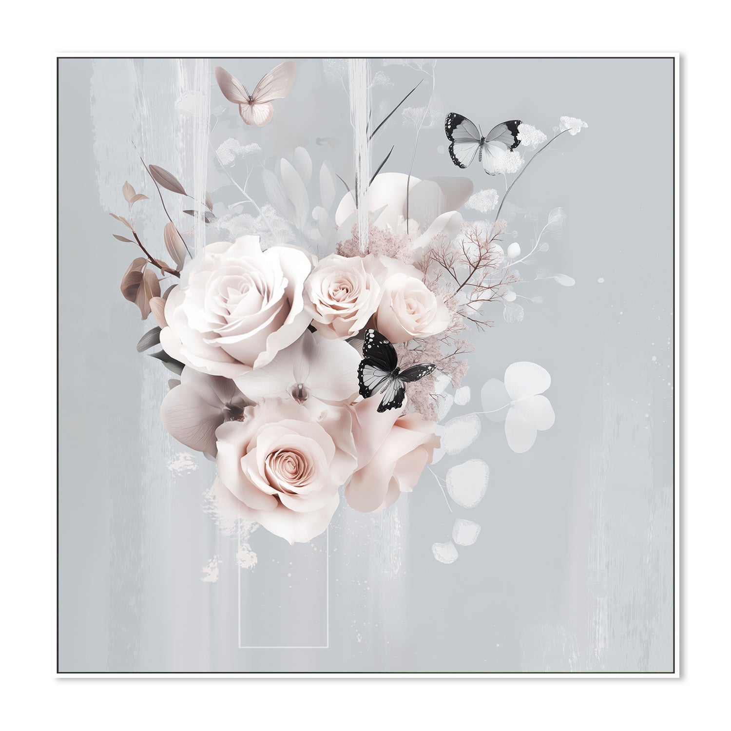 wall-art-print-canvas-poster-framed-Boho Blue Bloom, Complement Series, By Bella Eve , By Bella Eve-5