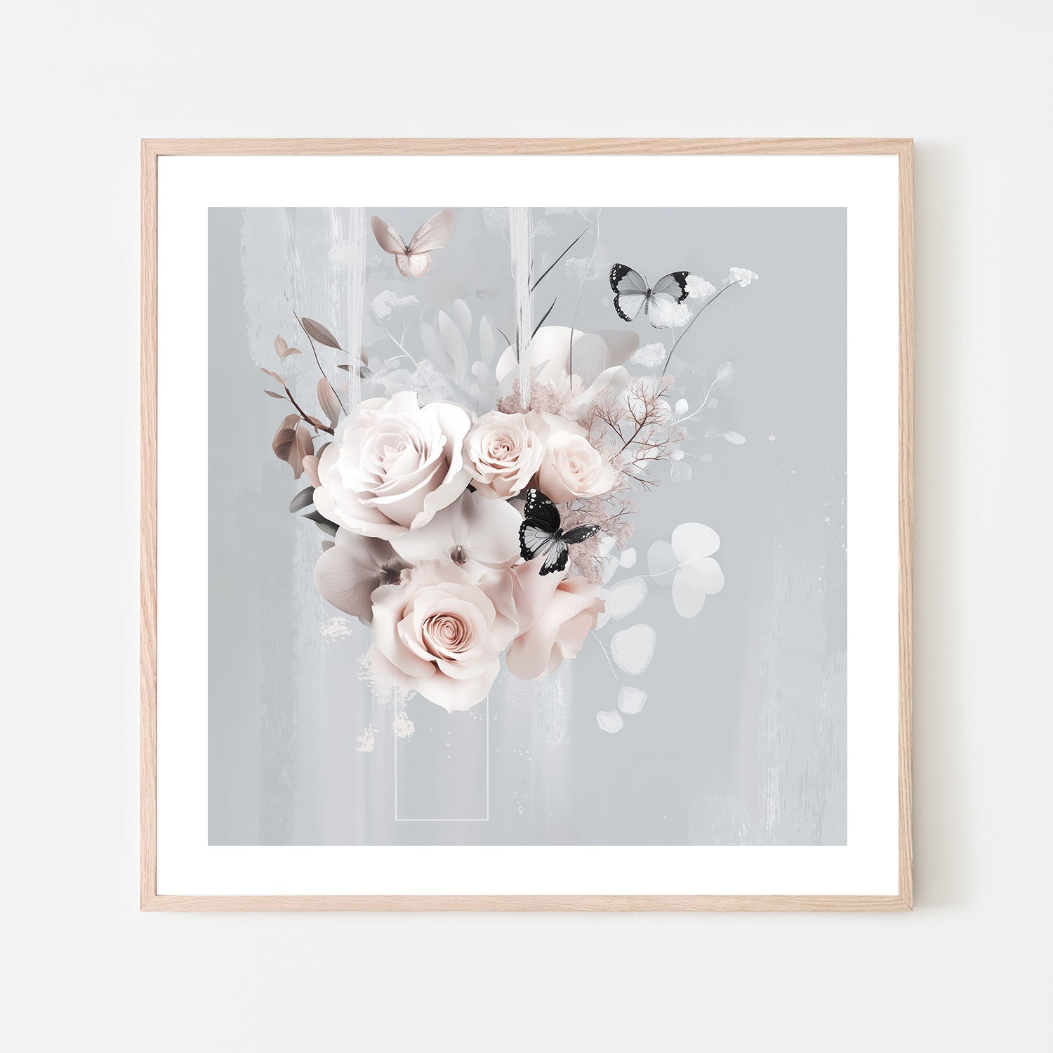 wall-art-print-canvas-poster-framed-Boho Blue Bloom, Complement Series, By Bella Eve , By Bella Eve-6