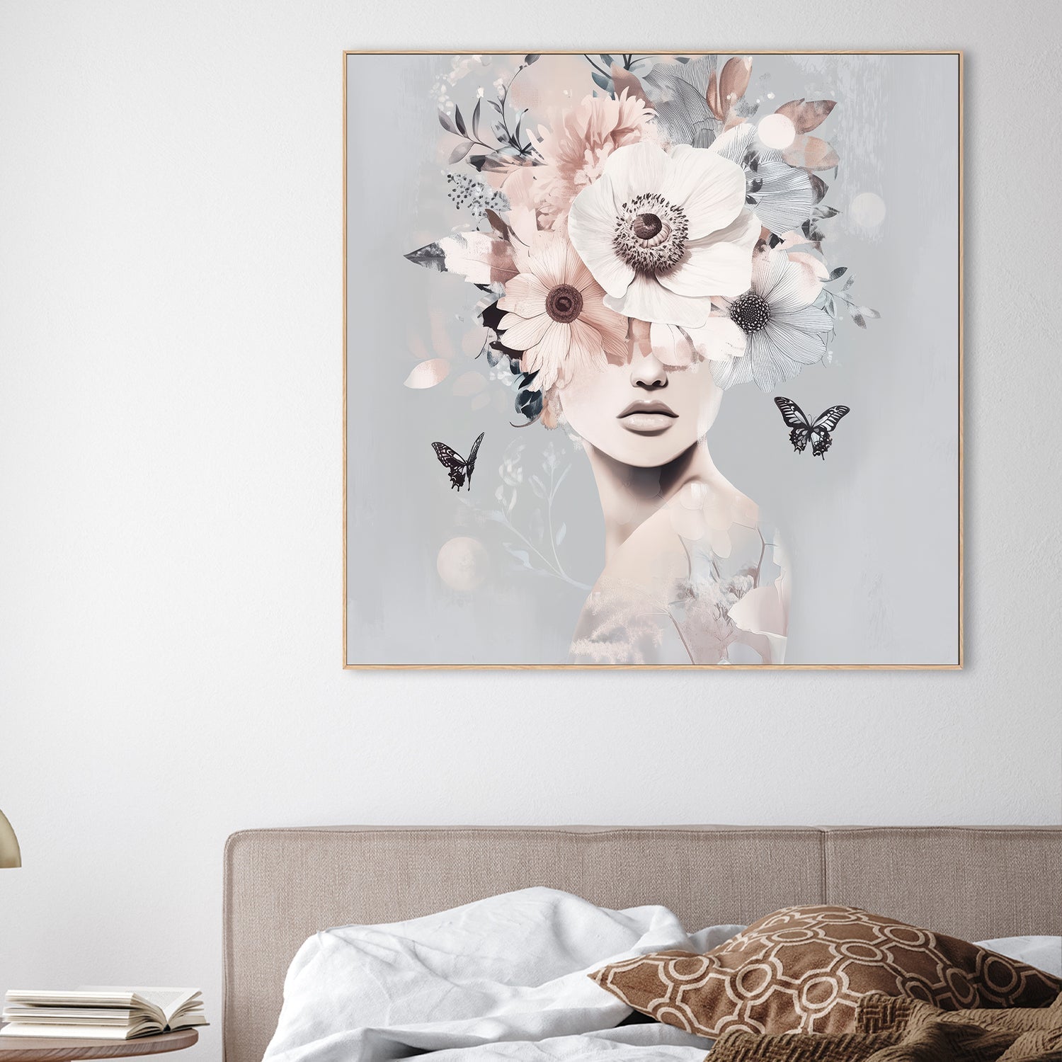wall-art-print-canvas-poster-framed-Boho Blue, By Bella Eve , By Bella Eve-2