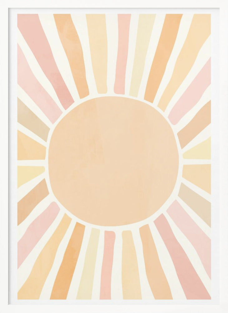 wall-art-print-canvas-poster-framed-Boho sun , By Sarah Manovski-5