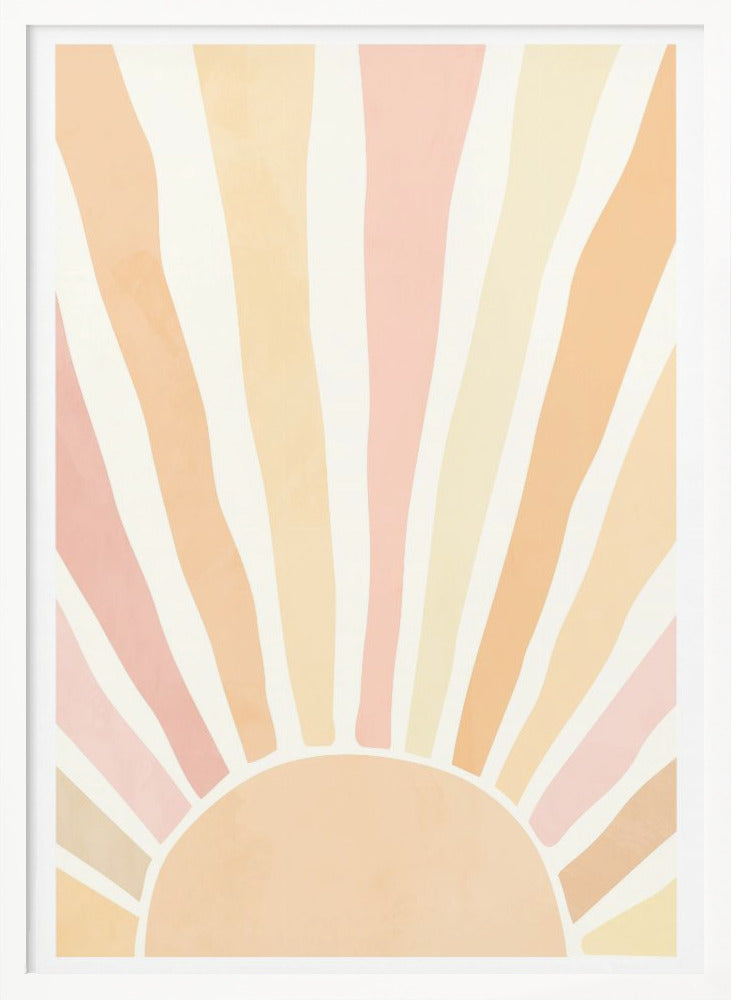 wall-art-print-canvas-poster-framed-Boho sunrise , By Sarah Manovski-3