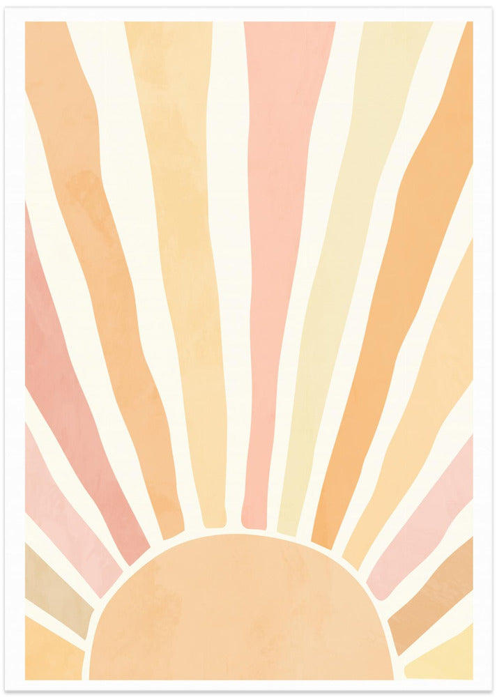 wall-art-print-canvas-poster-framed-Boho sunrise , By Sarah Manovski-4