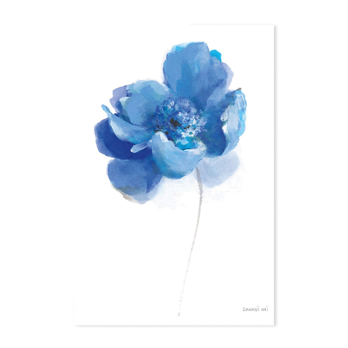 wall-art-print-canvas-poster-framed-Bold Blooming, Style A & B, Set of 2-by-Danhui Nai-Gioia Wall Art