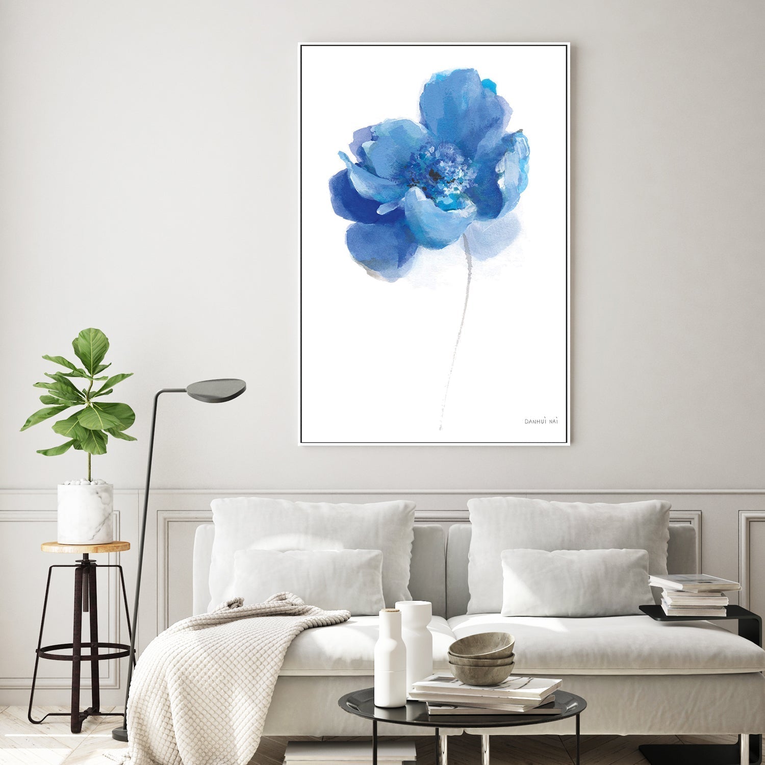wall-art-print-canvas-poster-framed-Bold Blooming, Style A-by-Danhui Nai-Gioia Wall Art