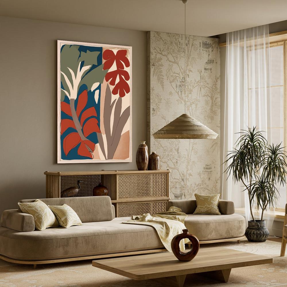 wall-art-print-canvas-poster-framed-Bold Botanical Dance-8