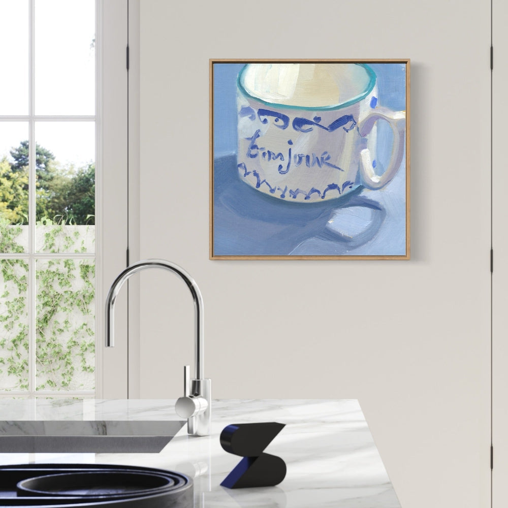 wall-art-print-canvas-poster-framed-Bon Jour-by-Jenny Westenhofer Art-Gioia Wall Art