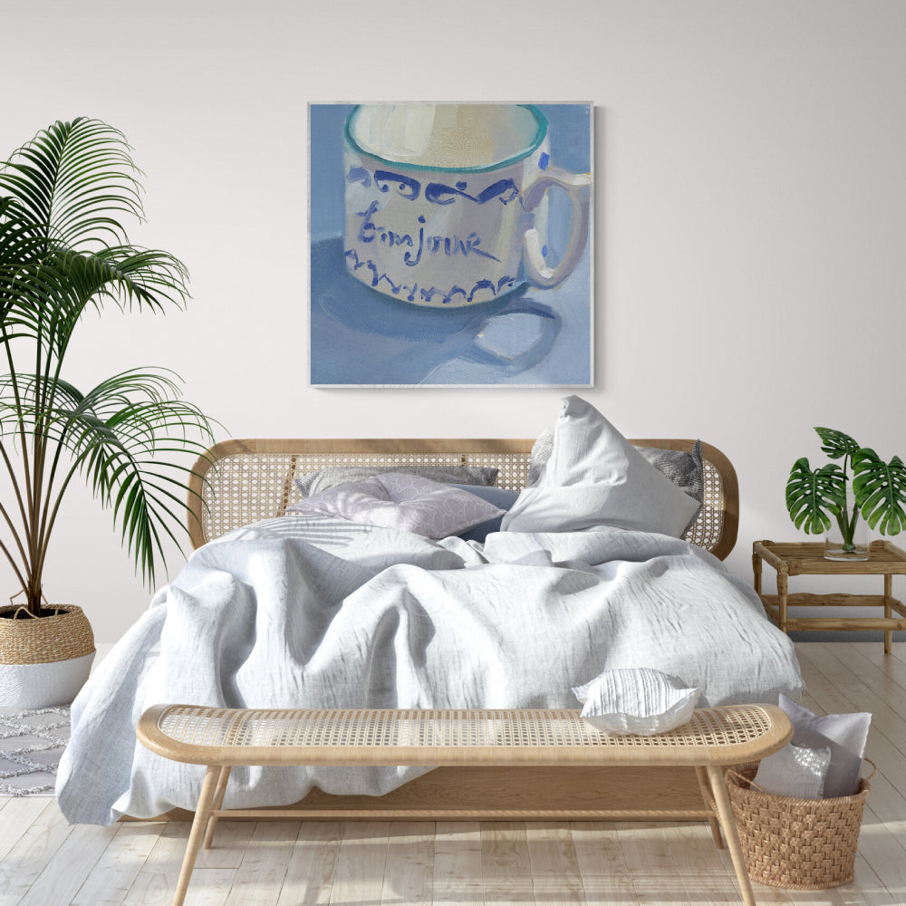 wall-art-print-canvas-poster-framed-Bon Jour-by-Jenny Westenhofer Art-Gioia Wall Art