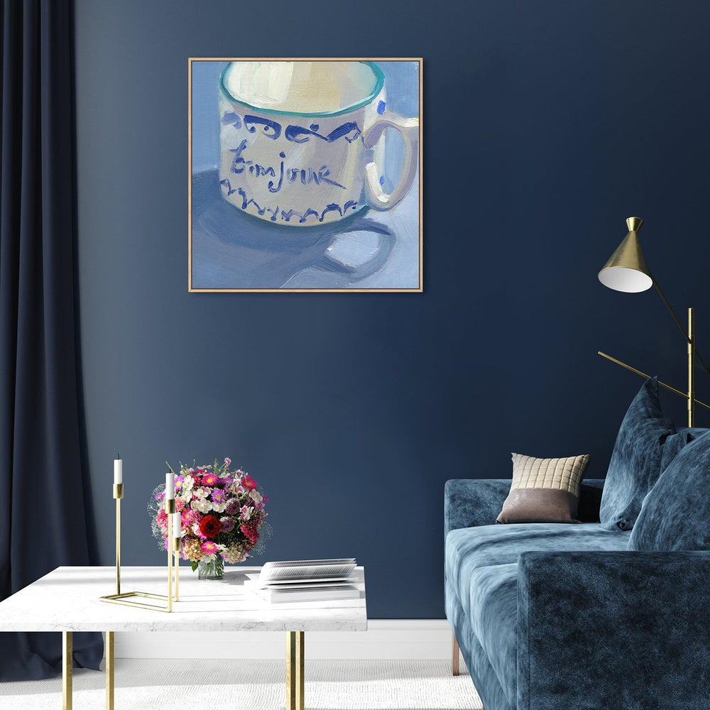 wall-art-print-canvas-poster-framed-Bon Jour-by-Jenny Westenhofer Art-Gioia Wall Art