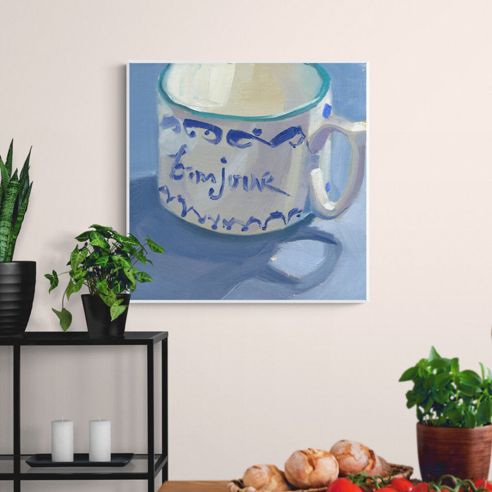 wall-art-print-canvas-poster-framed-Bon Jour-by-Jenny Westenhofer Art-Gioia Wall Art