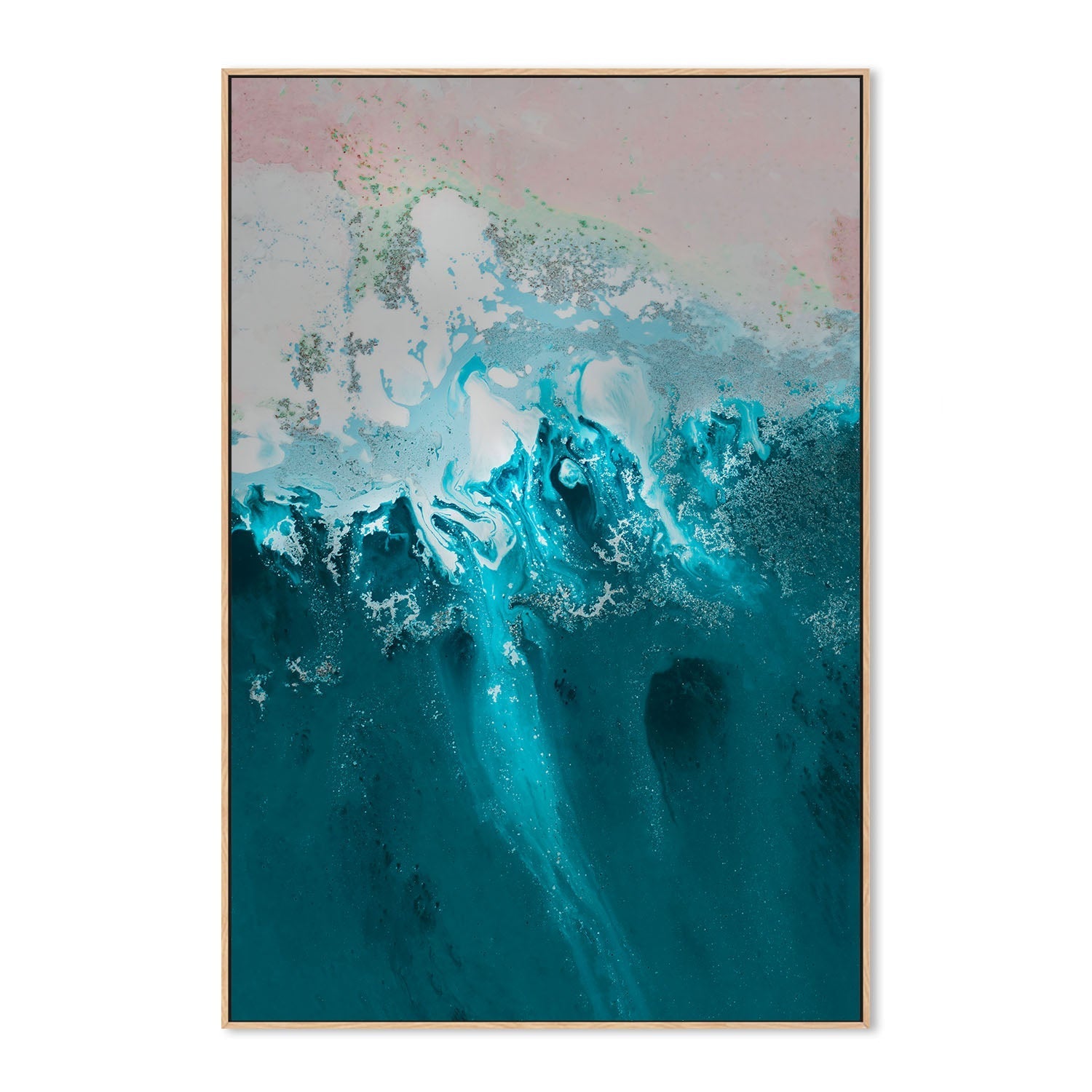 wall-art-print-canvas-poster-framed-Bondi Beach, Style B , By Petra Meikle-4