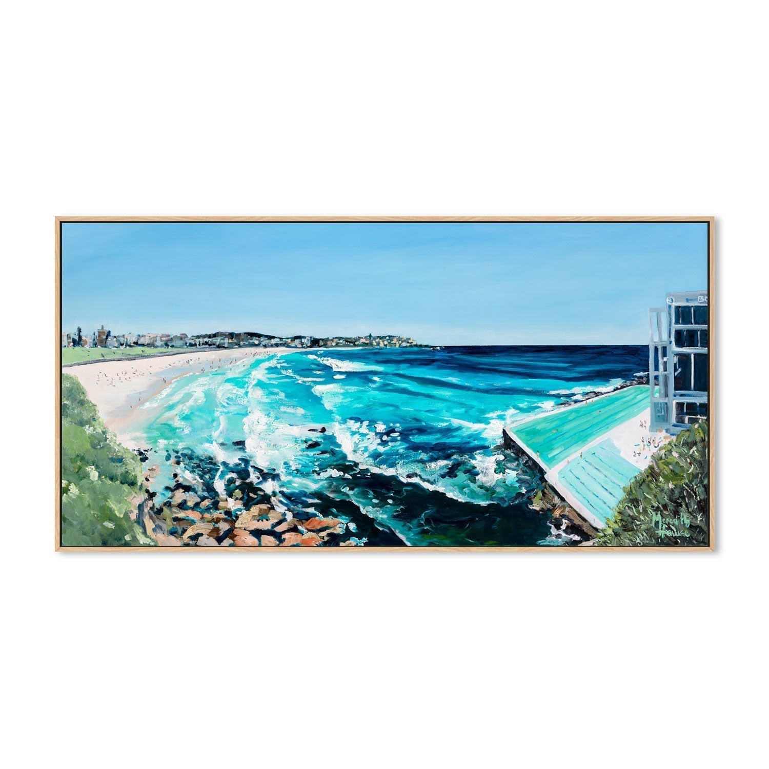 wall-art-print-canvas-poster-framed-Bondi-by-Meredith Howse-Gioia Wall Art