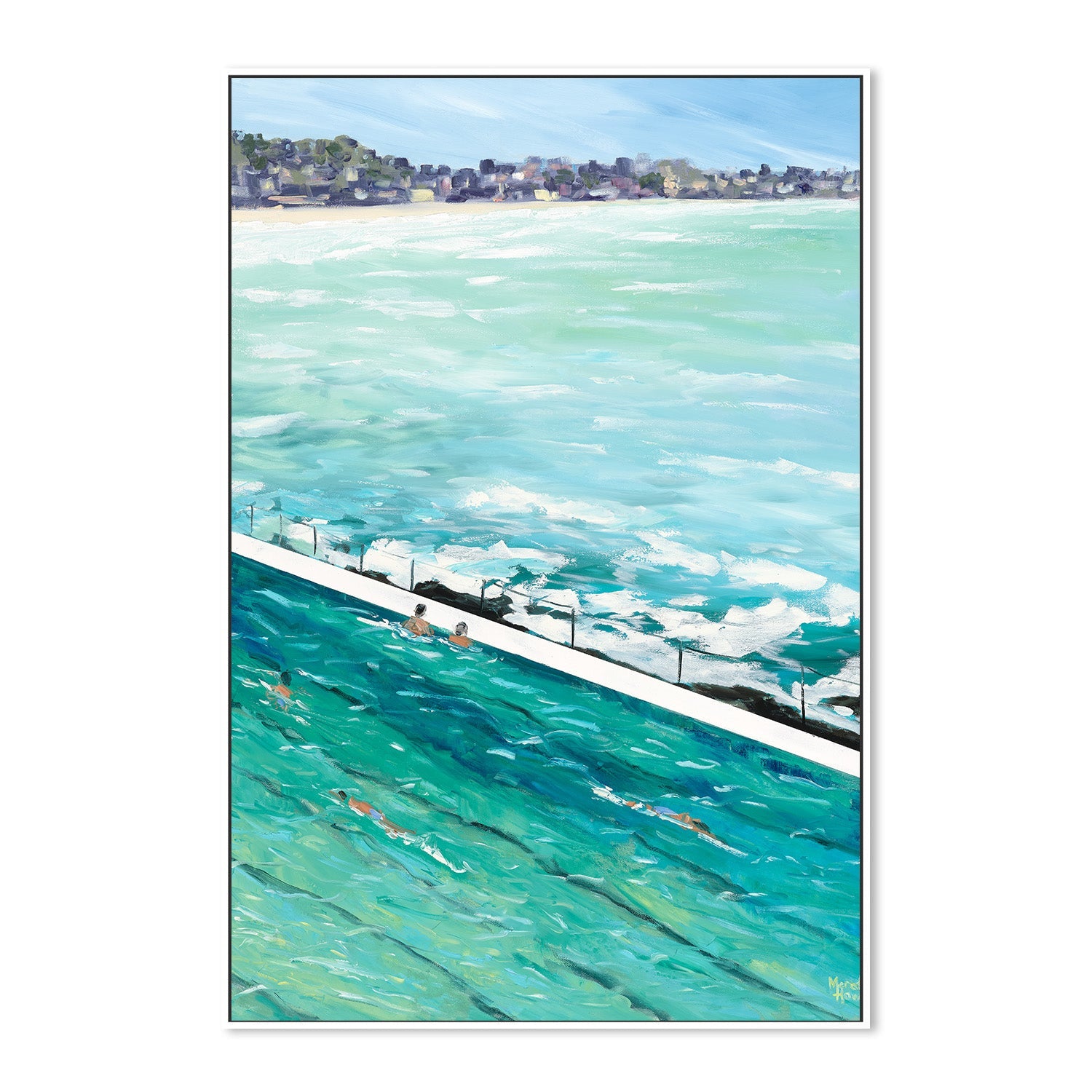 wall-art-print-canvas-poster-framed-Bondi View-5