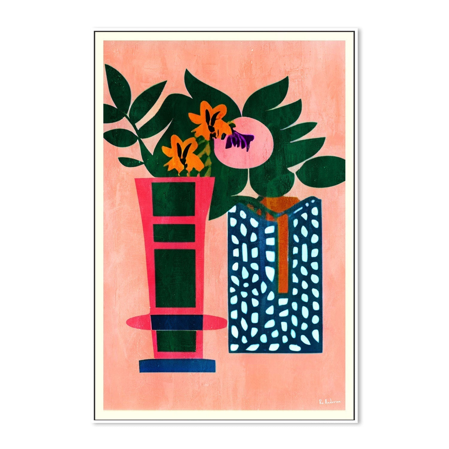 wall-art-print-canvas-poster-framed-Bonjour Mi Amor , By Pictufy-5