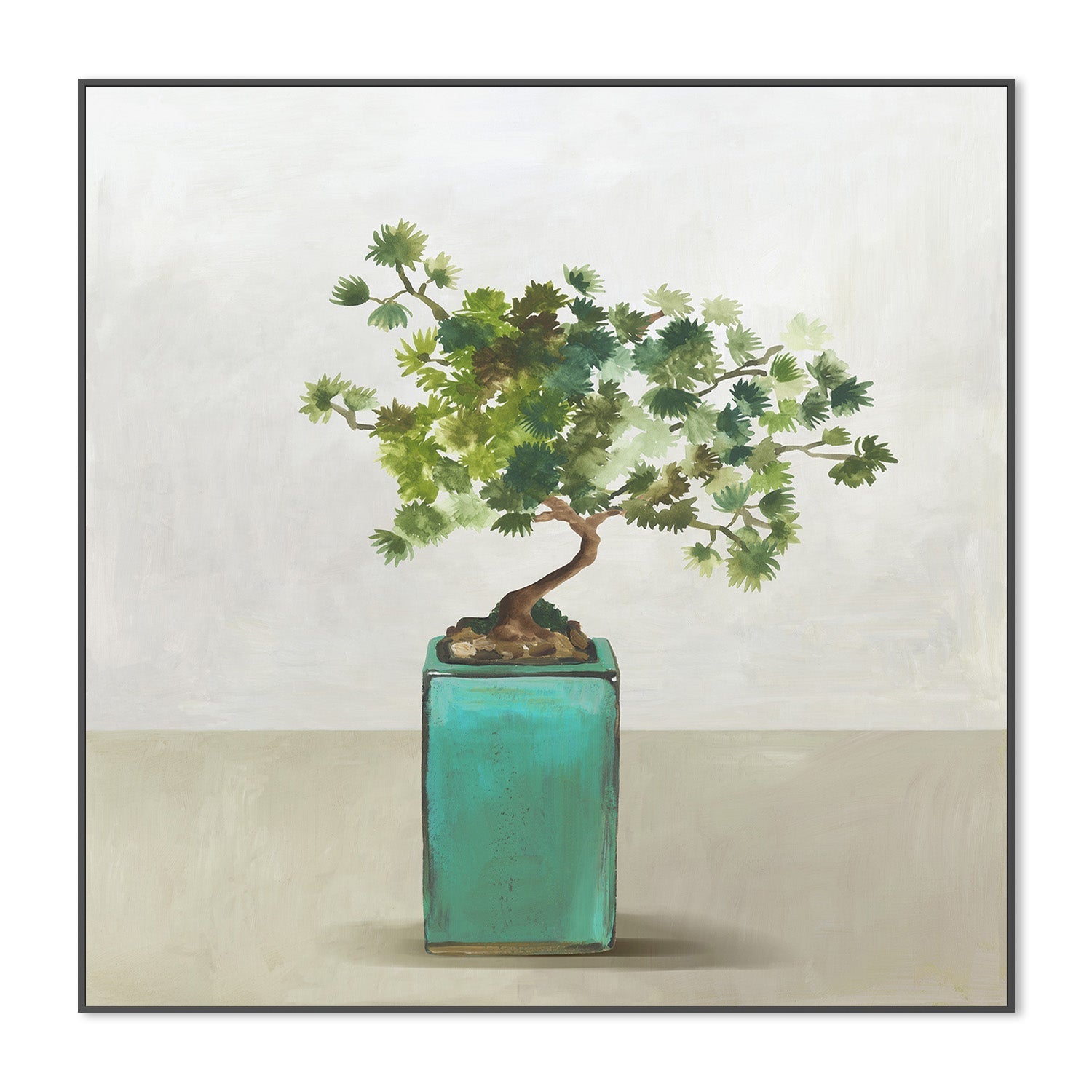 wall-art-print-canvas-poster-framed-Bonsai Tree, Style B , By Asia Jensen-3
