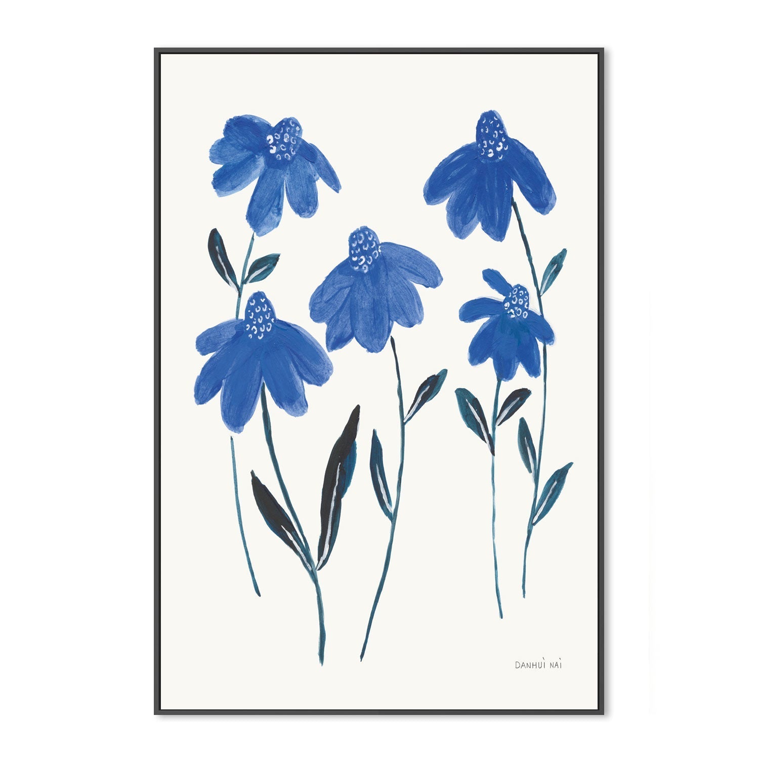 wall-art-print-canvas-poster-framed-Borrowed and Blue, Style A , By Danhui Nai-GIOIA-WALL-ART