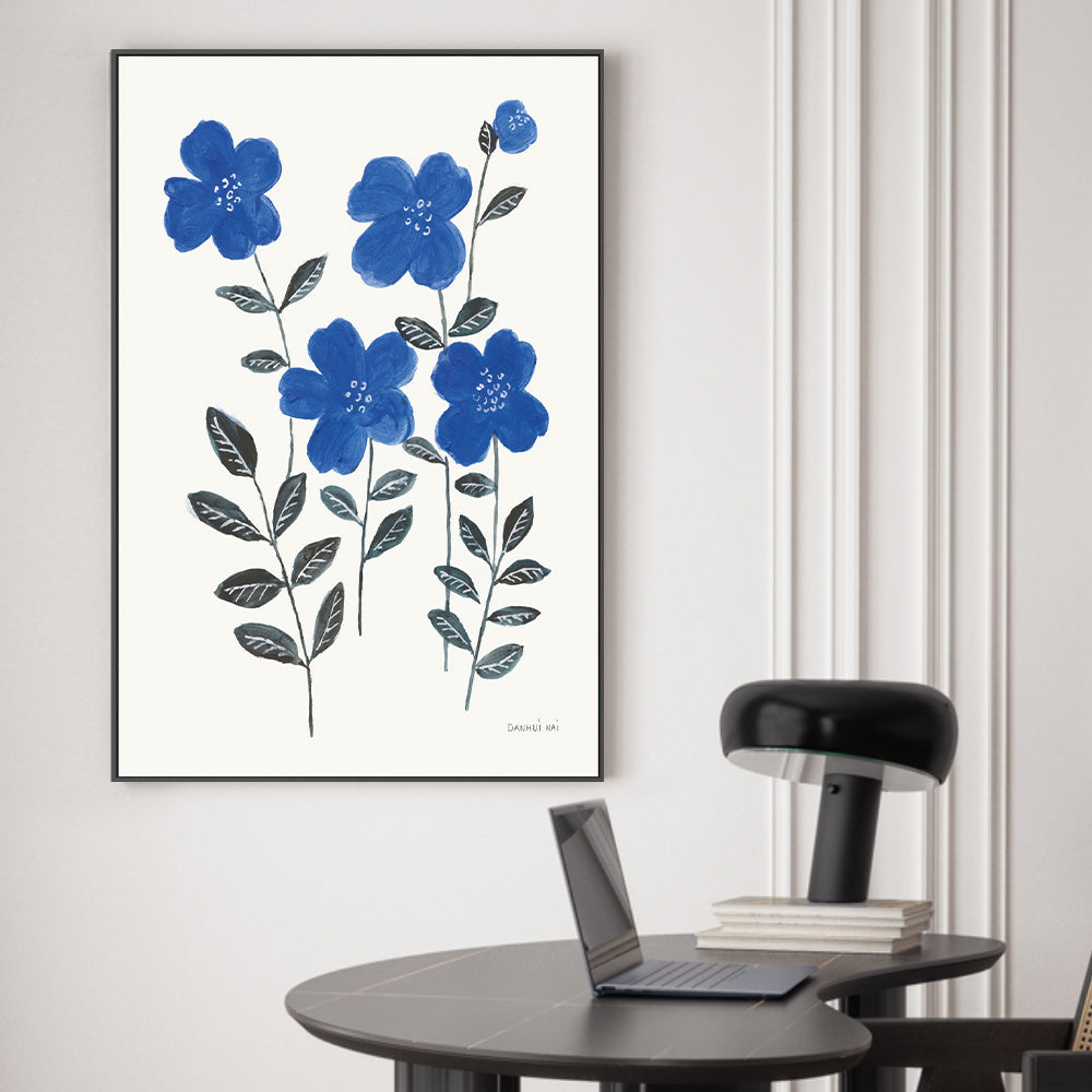wall-art-print-canvas-poster-framed-Borrowed and Blue, Style B , By Danhui Nai-GIOIA-WALL-ART