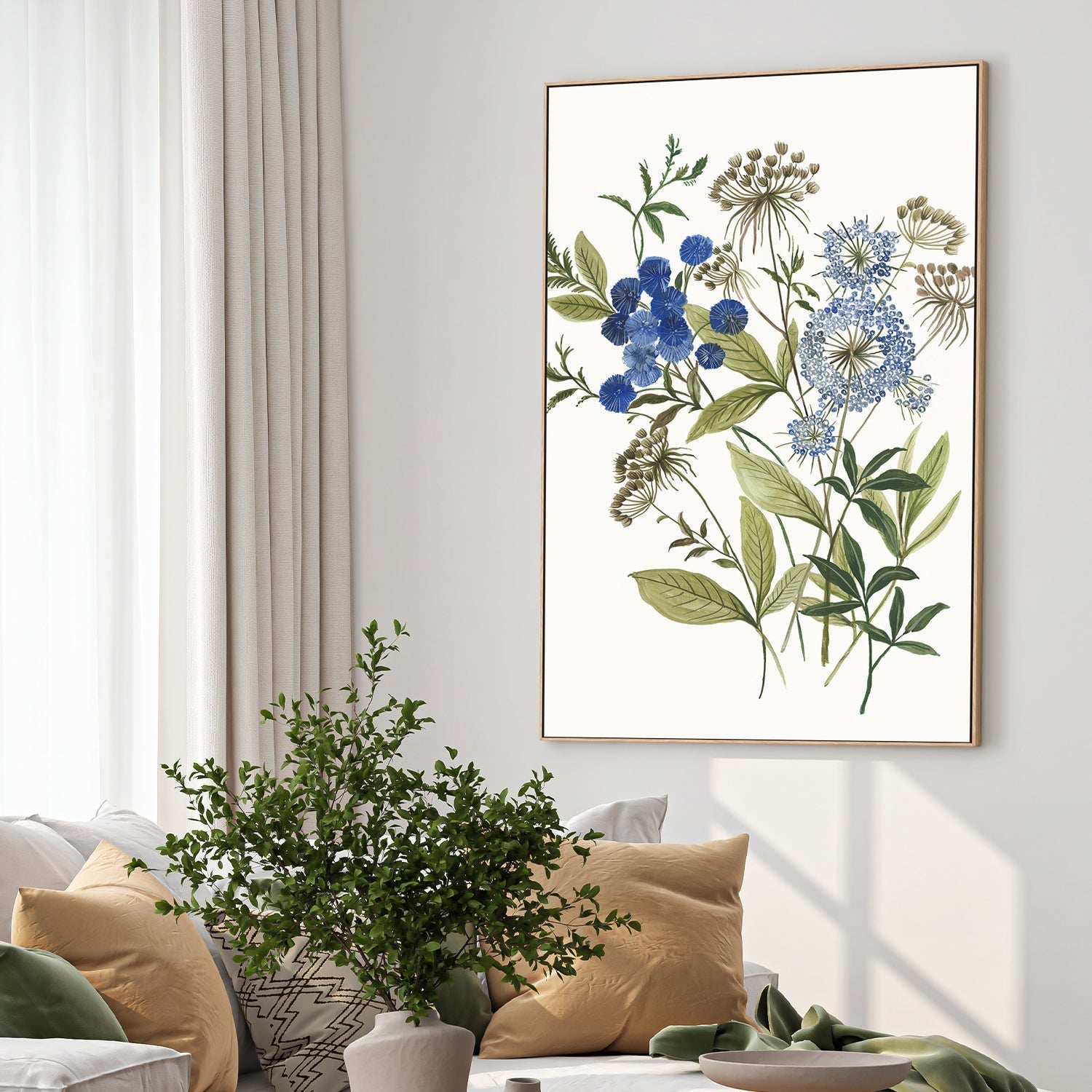 wall-art-print-canvas-poster-framed-Botana, Style B , By Asia Jensen-2