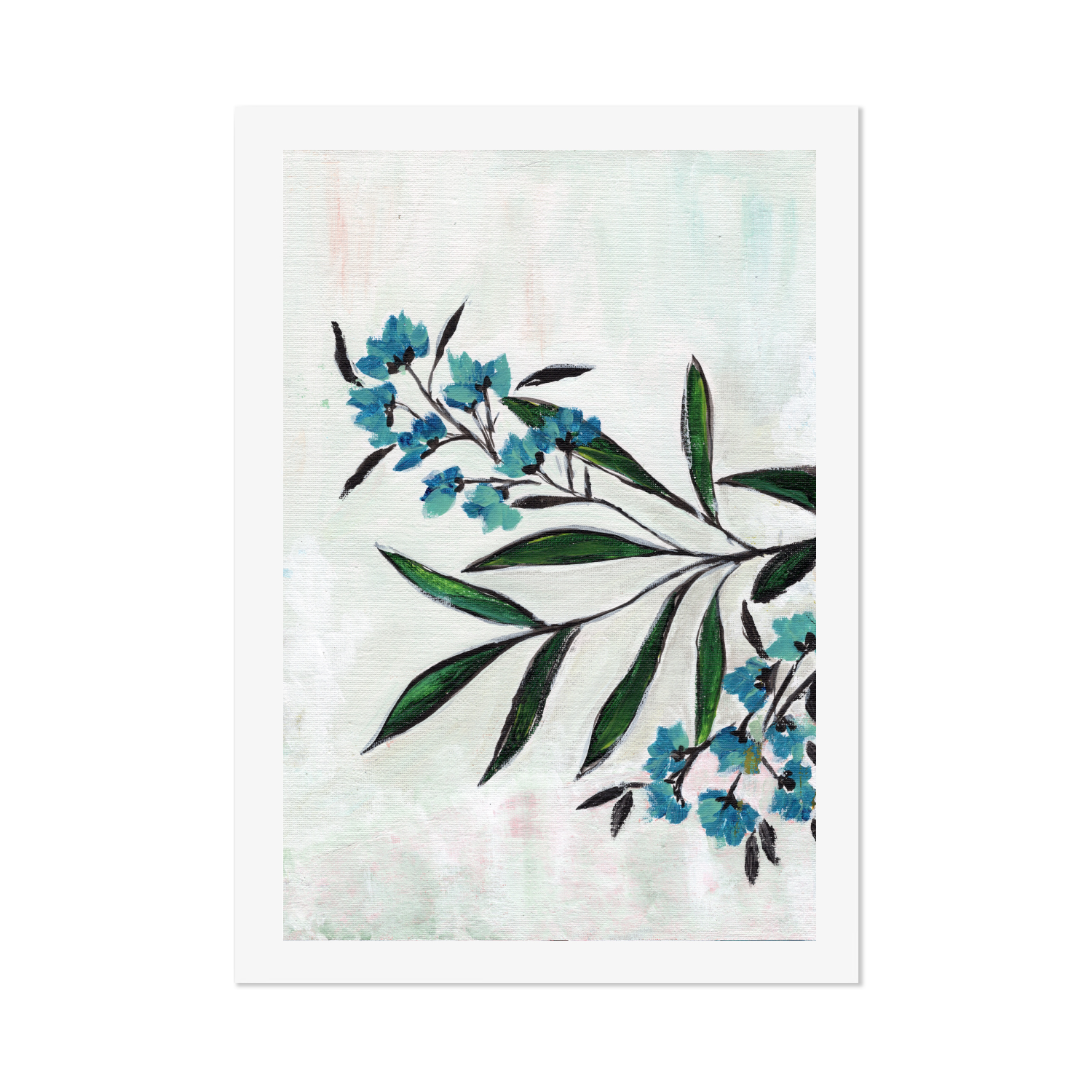 wall-art-print-canvas-poster-framed-Botanic Harmony, Style B , By Nikita Jariwala-GIOIA-WALL-ART