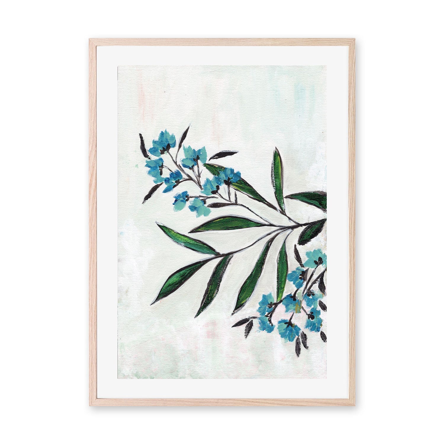wall-art-print-canvas-poster-framed-Botanic Harmony, Style B , By Nikita Jariwala-GIOIA-WALL-ART