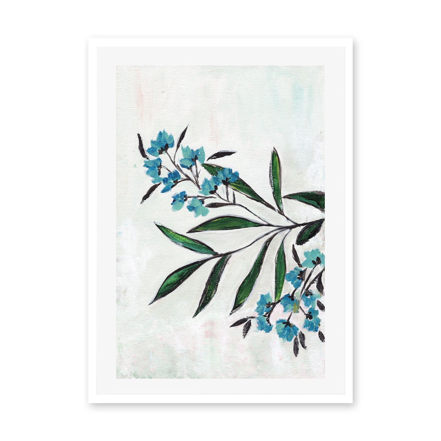 wall-art-print-canvas-poster-framed-Botanic Harmony, Style B , By Nikita Jariwala-GIOIA-WALL-ART