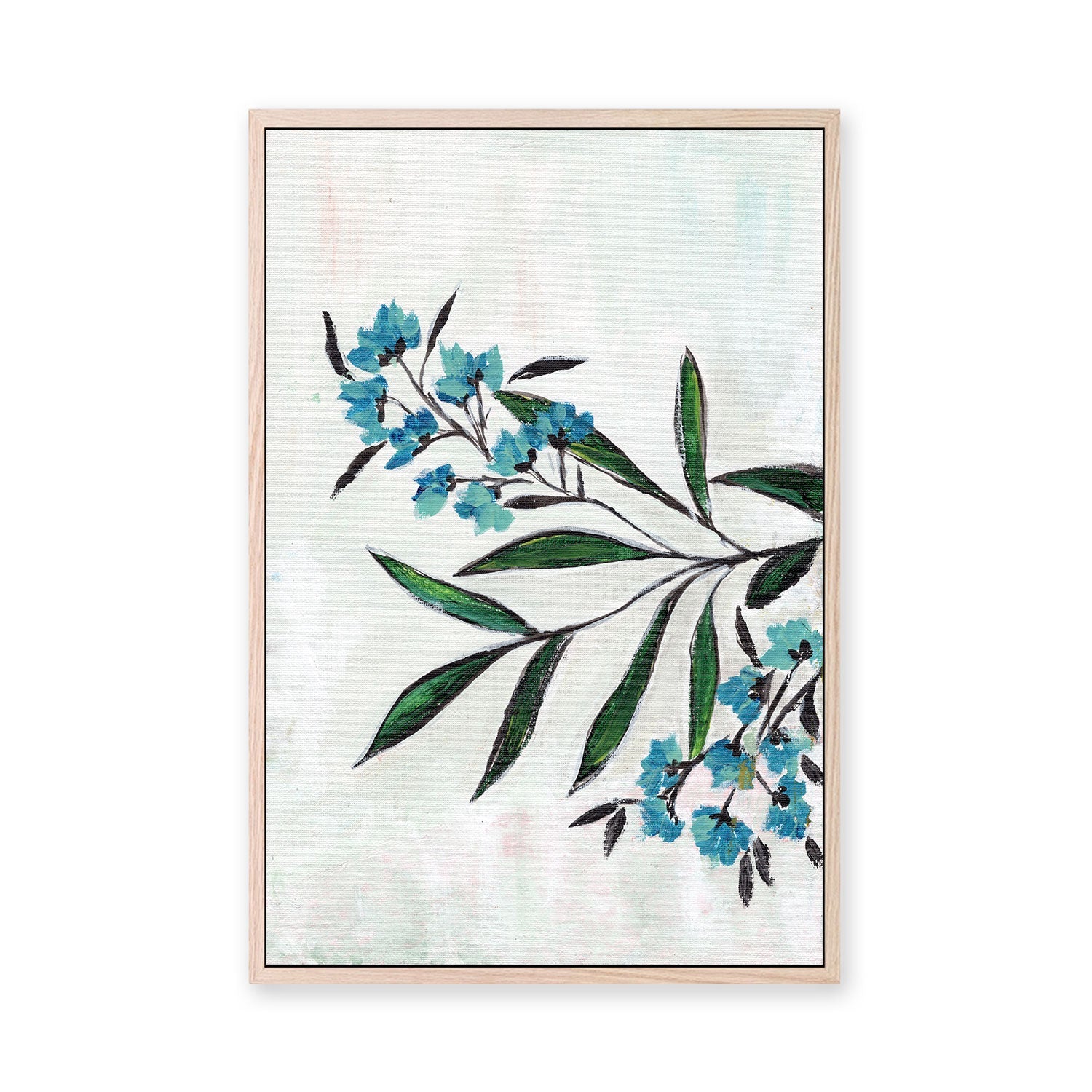 wall-art-print-canvas-poster-framed-Botanic Harmony, Style B , By Nikita Jariwala-GIOIA-WALL-ART