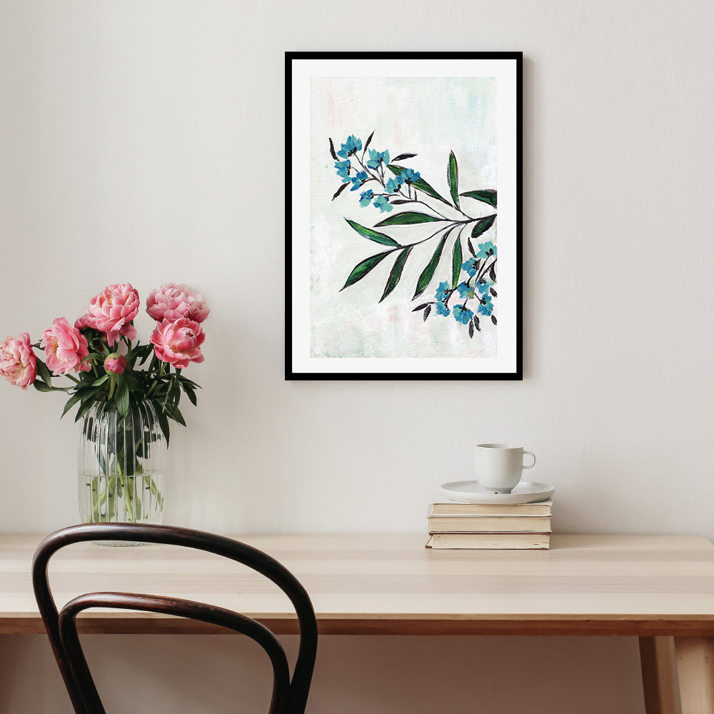 wall-art-print-canvas-poster-framed-Botanic Harmony, Style B , By Nikita Jariwala-GIOIA-WALL-ART