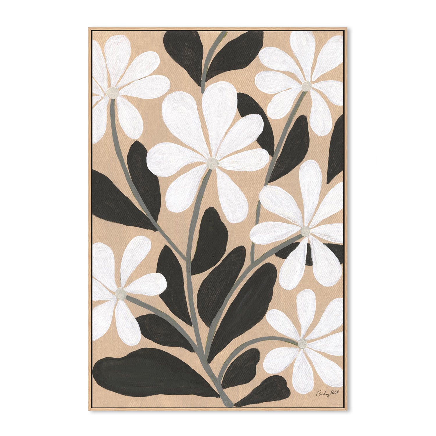 wall-art-print-canvas-poster-framed-Botanical Bliss IV-4