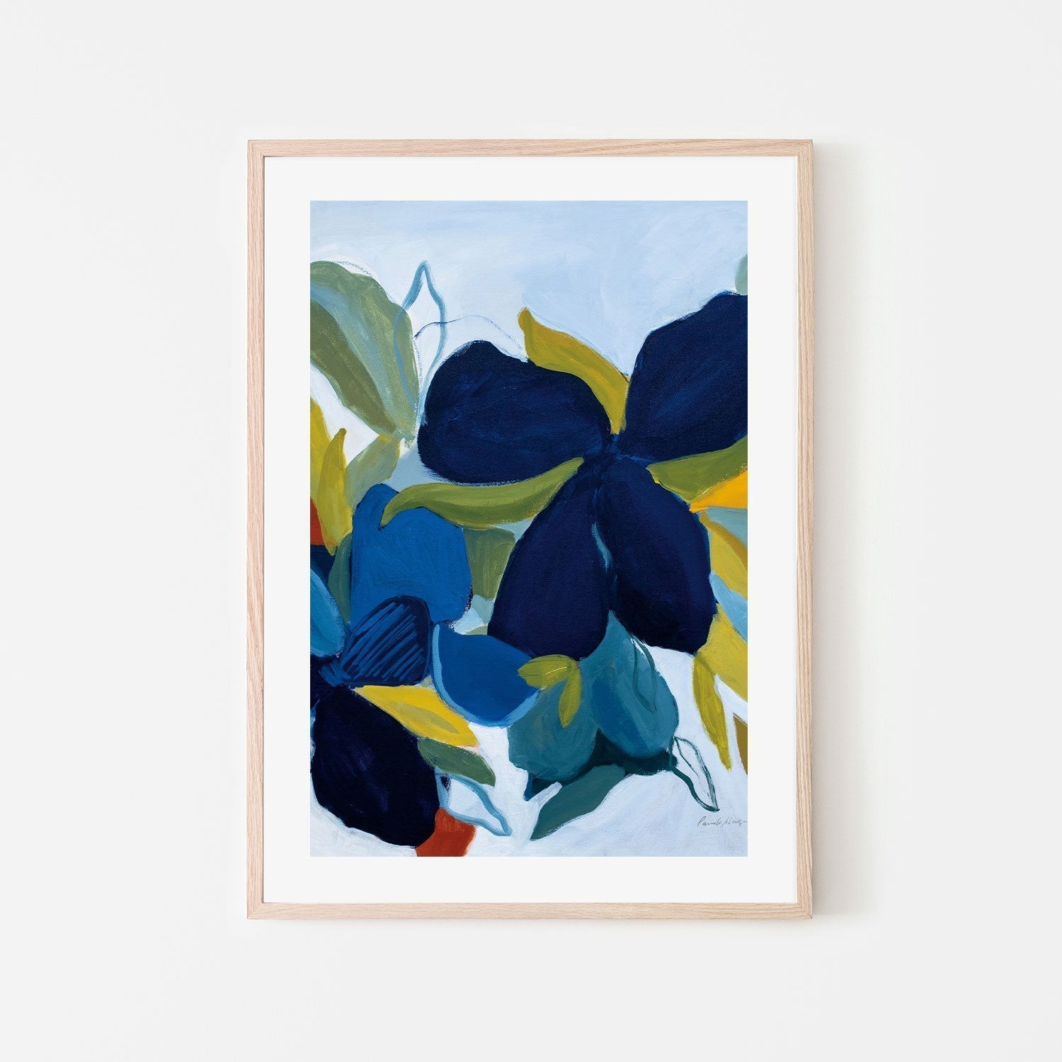 wall-art-print-canvas-poster-framed-Botanical Flow-by-Pamela Munger-Gioia Wall Art