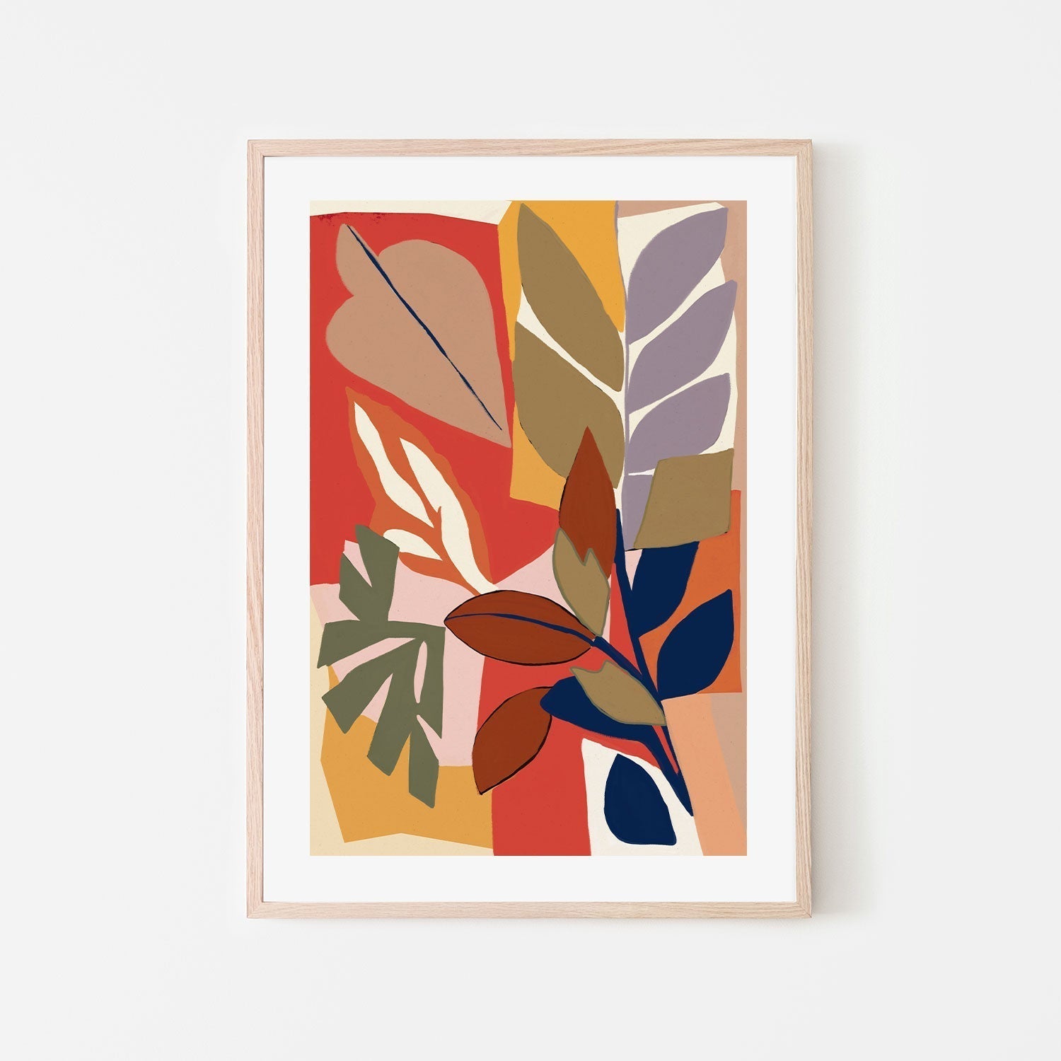 wall-art-print-canvas-poster-framed-Botanical Impression , By Treechild-GIOIA-WALL-ART