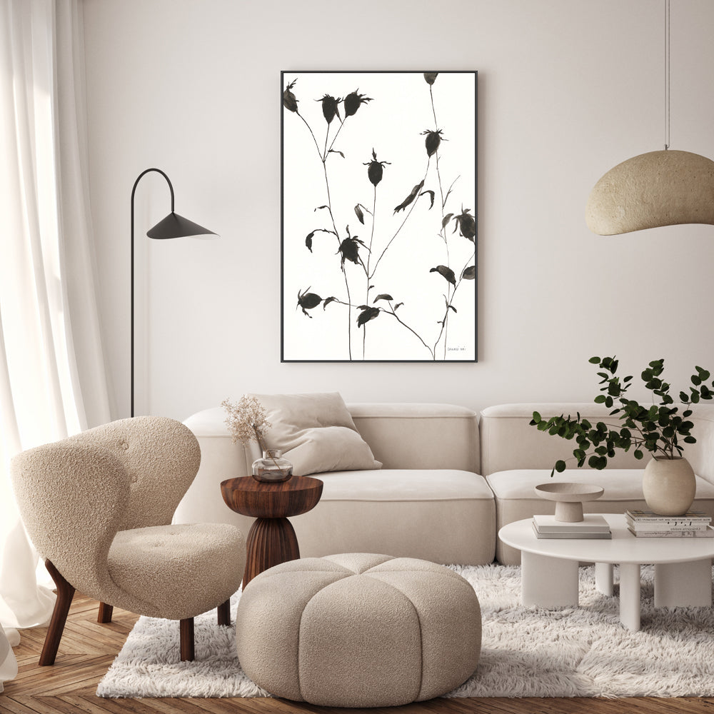 wall-art-print-canvas-poster-framed-Botanical Shadows , By Danhui Nai-GIOIA-WALL-ART