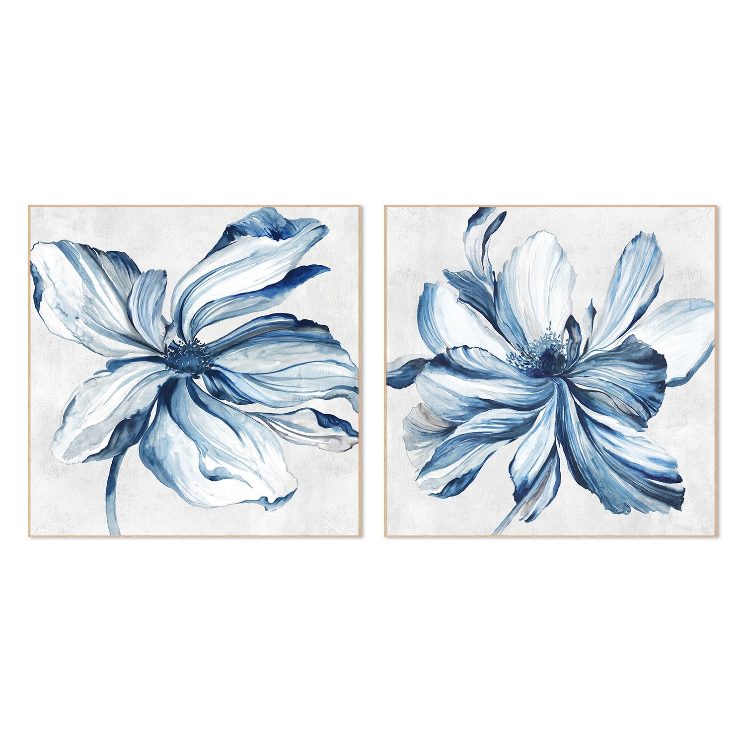 wall-art-print-canvas-poster-framed-Botanical, Style A & B, Set Of 2 , By Asia Jensen-4