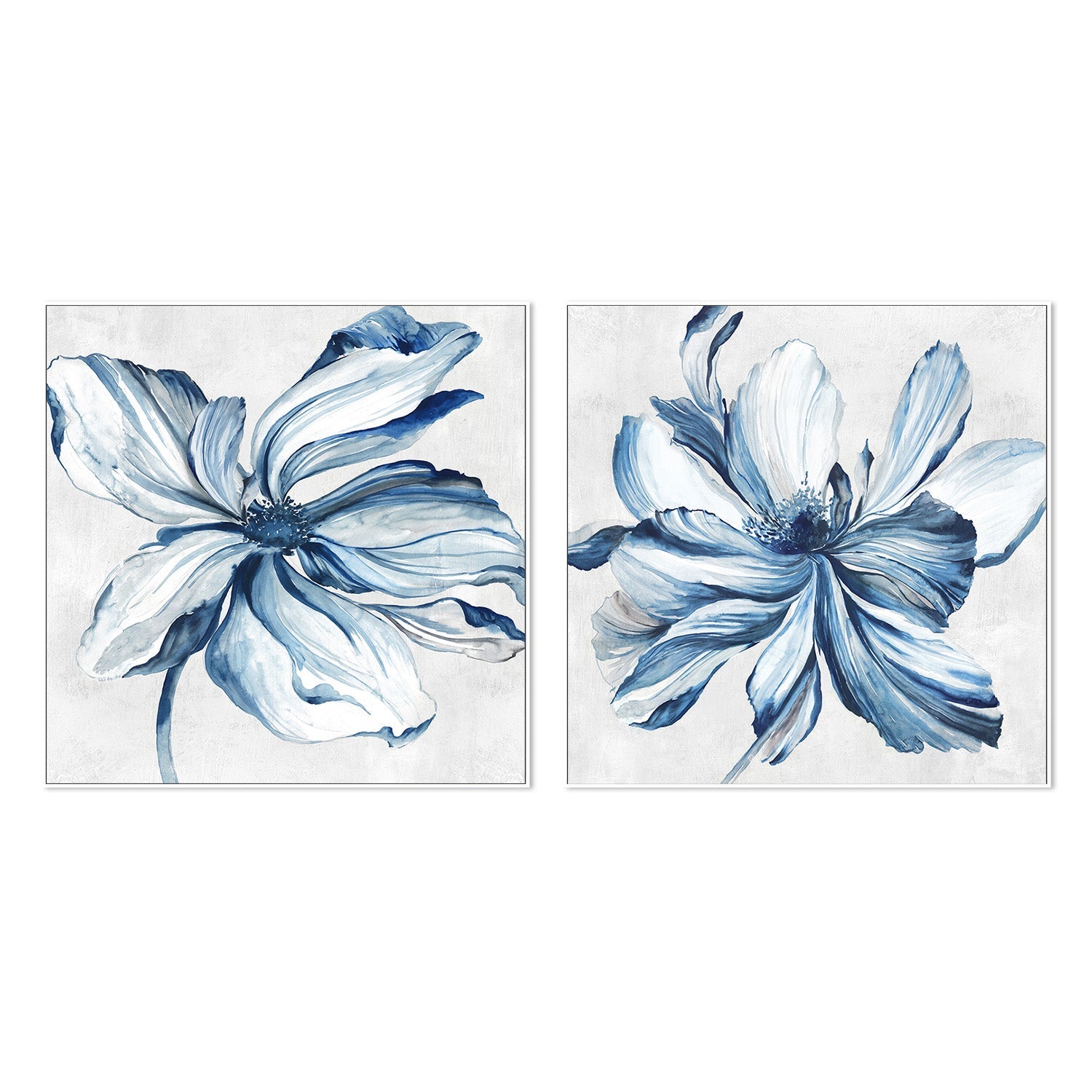wall-art-print-canvas-poster-framed-Botanical, Style A & B, Set Of 2 , By Asia Jensen-5