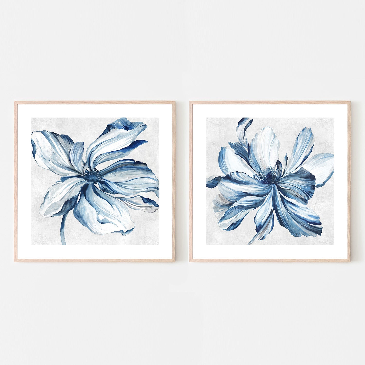 wall-art-print-canvas-poster-framed-Botanical, Style A & B, Set Of 2 , By Asia Jensen-6