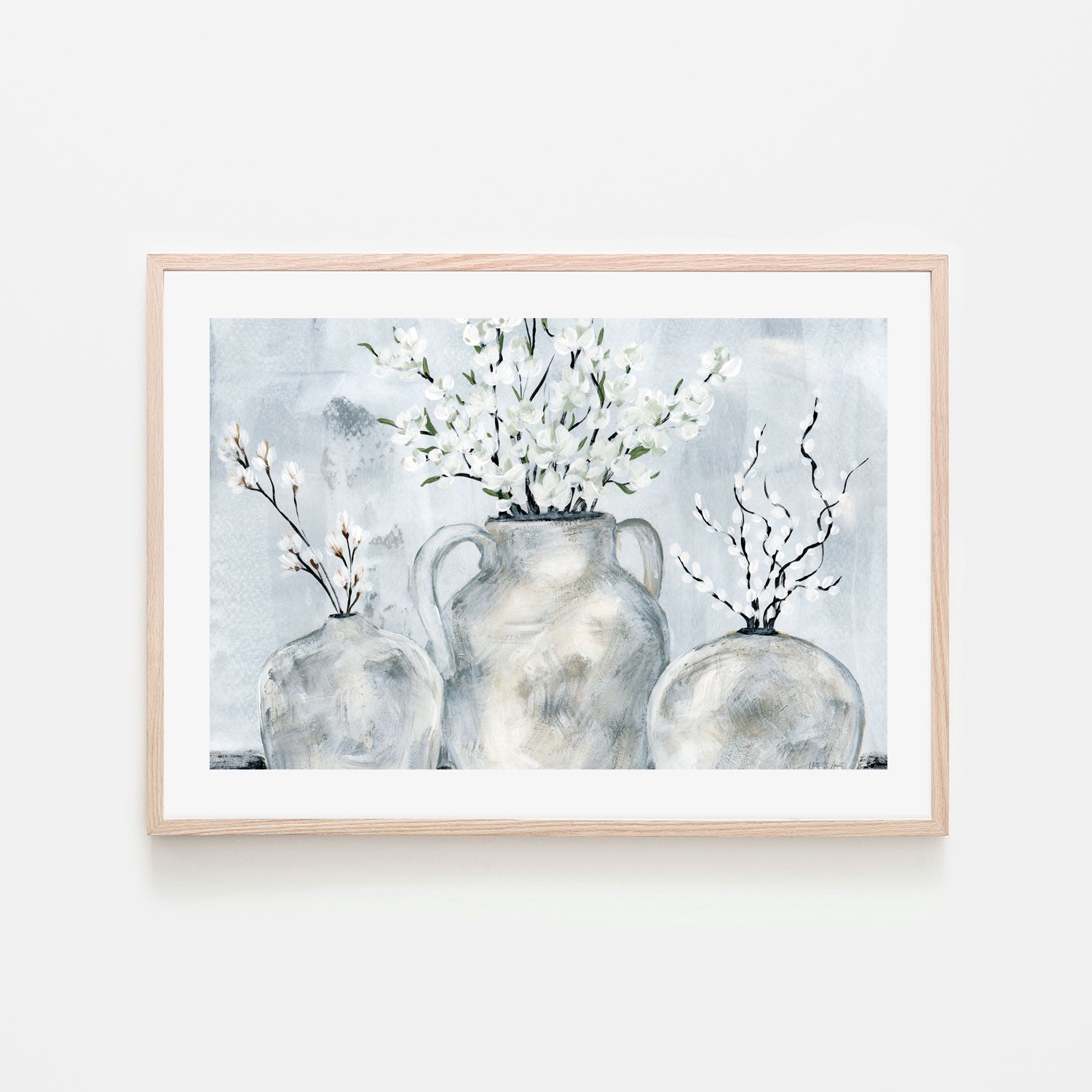 wall-art-print-canvas-poster-framed-Botanicals in Pottery , By Yvette St. Amant-6