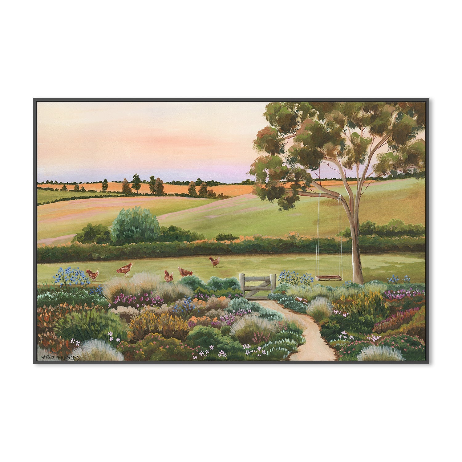 wall-art-print-canvas-poster-framed-Bottom of the Garden-3