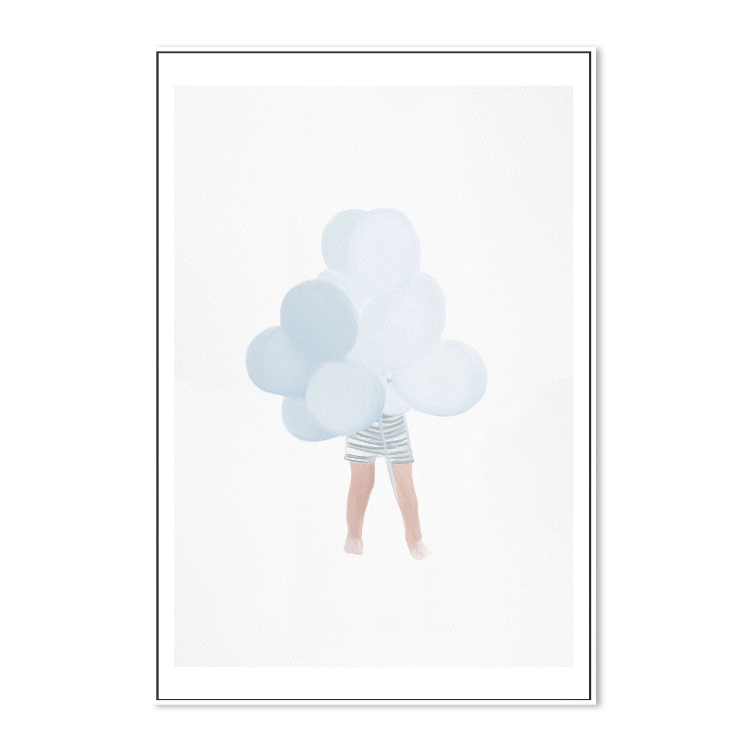 wall-art-print-canvas-poster-framed-Boy with Blue Balloons , By Leah Straatsma-5