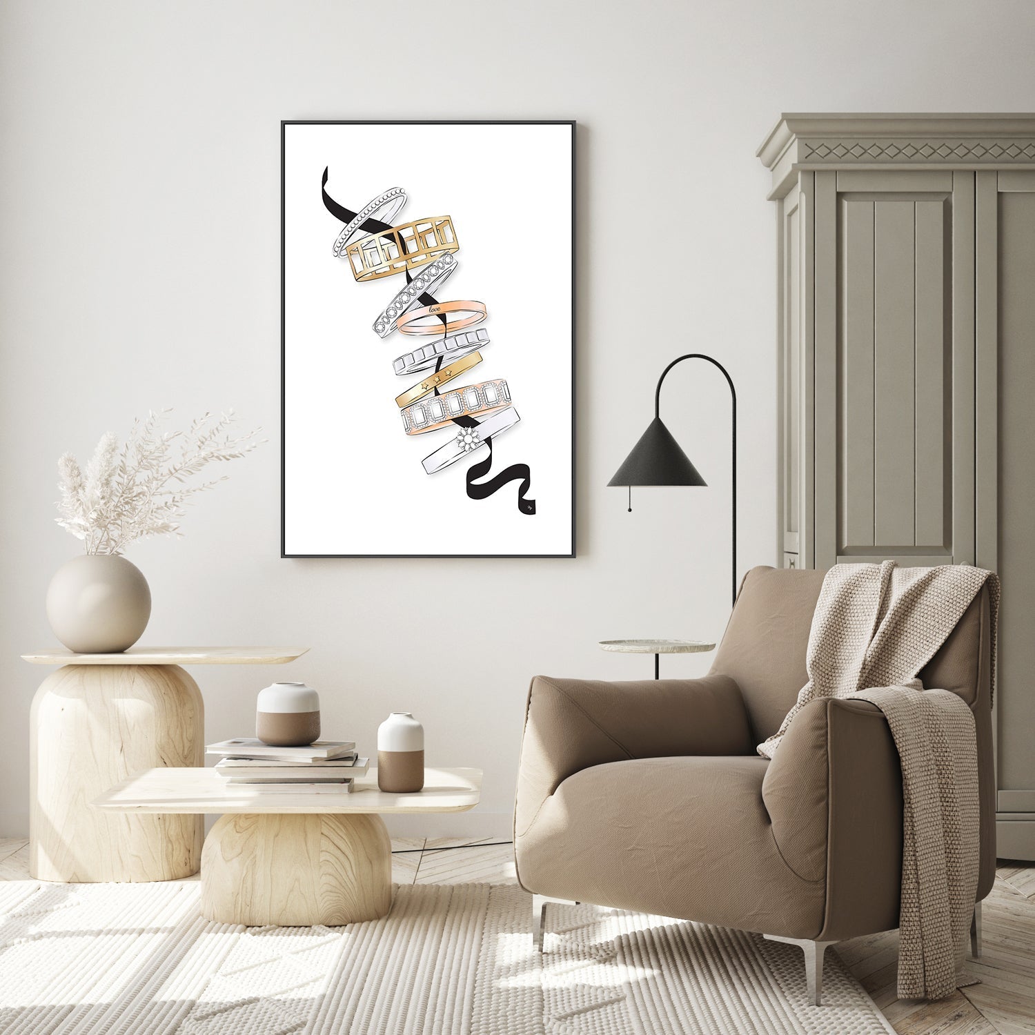wall-art-print-canvas-poster-framed-Bracelets-GIOIA-WALL-ART