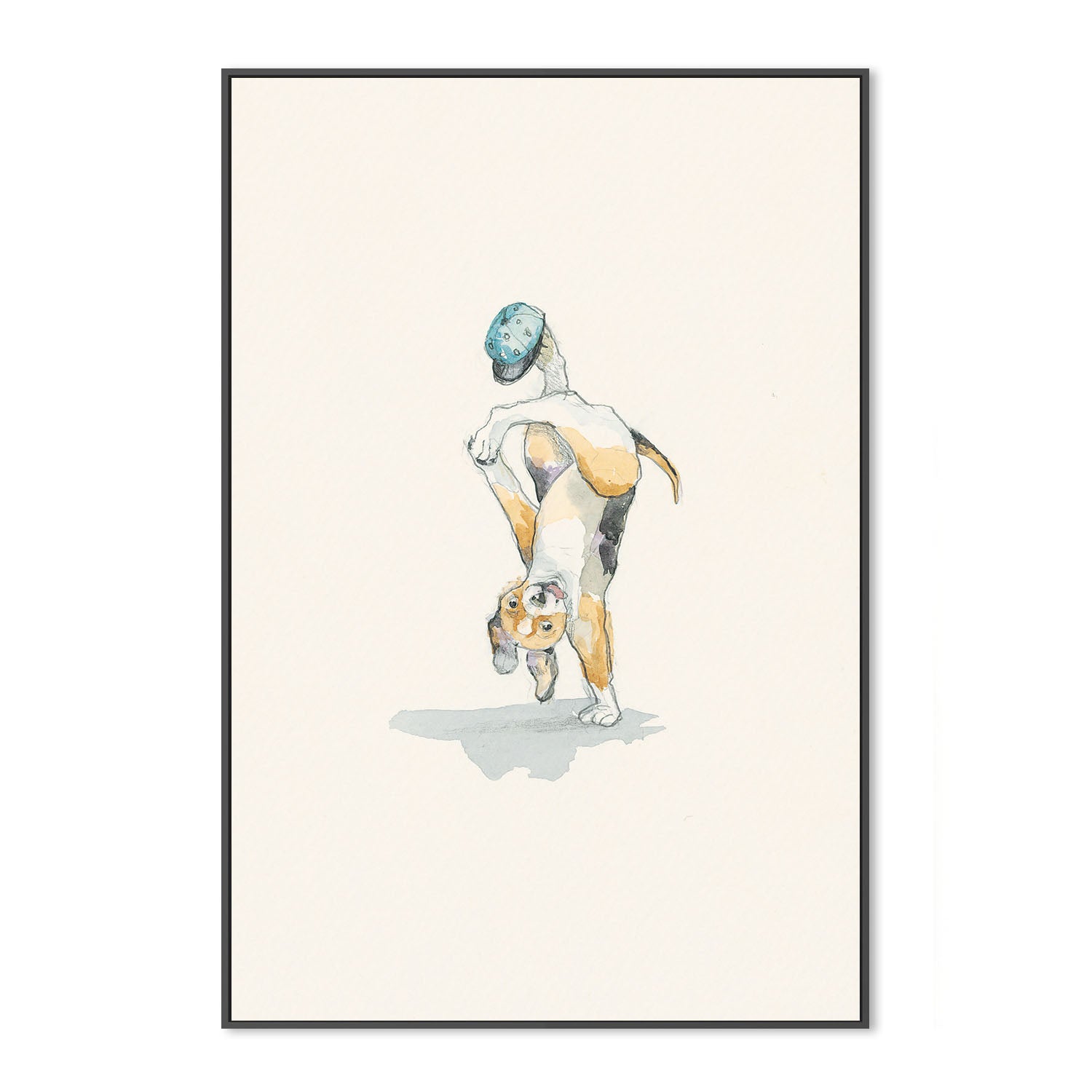 wall-art-print-canvas-poster-framed-Break Dancing , By Animo Alphabets-3