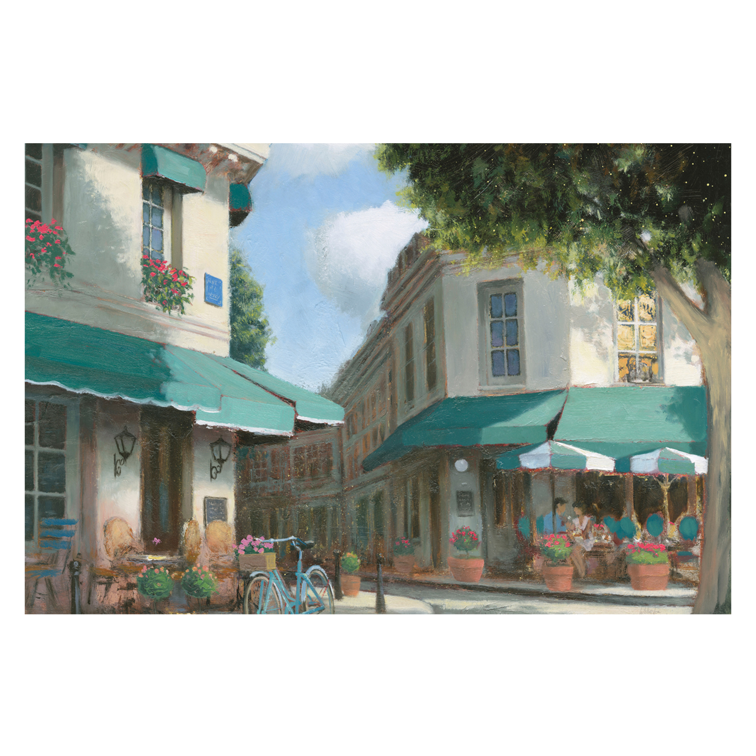 wall-art-print-canvas-poster-framed-Breakfast in Paris , By Wellington Studio-1