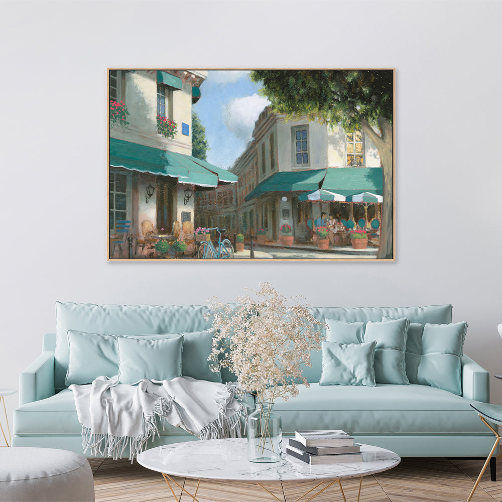 wall-art-print-canvas-poster-framed-Breakfast in Paris , By Wellington Studio-2