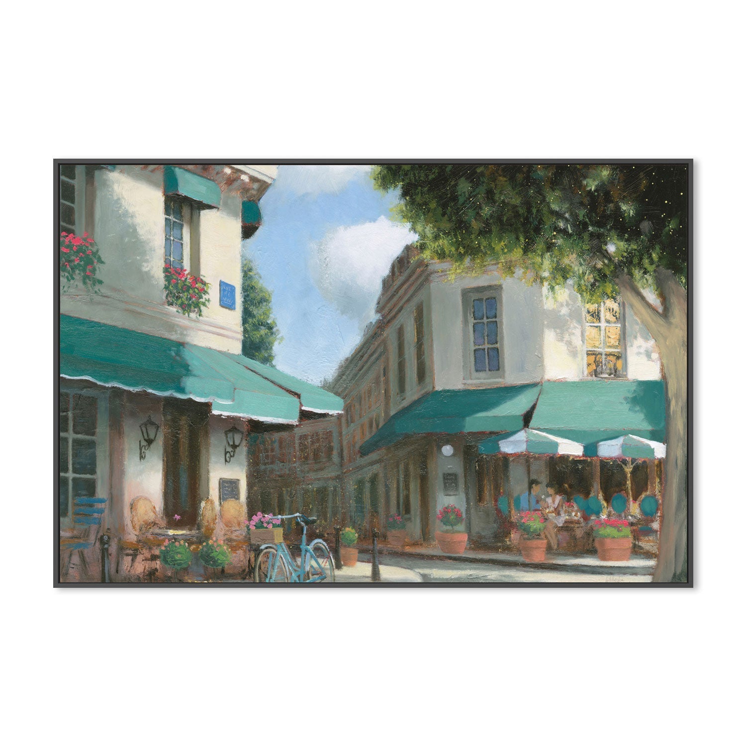 wall-art-print-canvas-poster-framed-Breakfast in Paris , By Wellington Studio-3