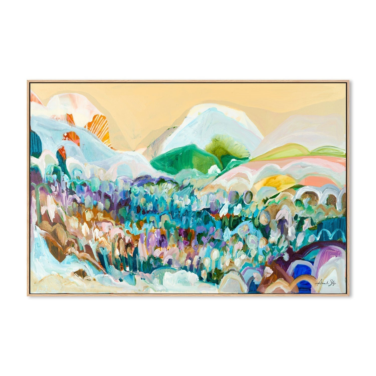 wall-art-print-canvas-poster-framed-Breathe , By Amanda Skye-GIOIA-WALL-ART