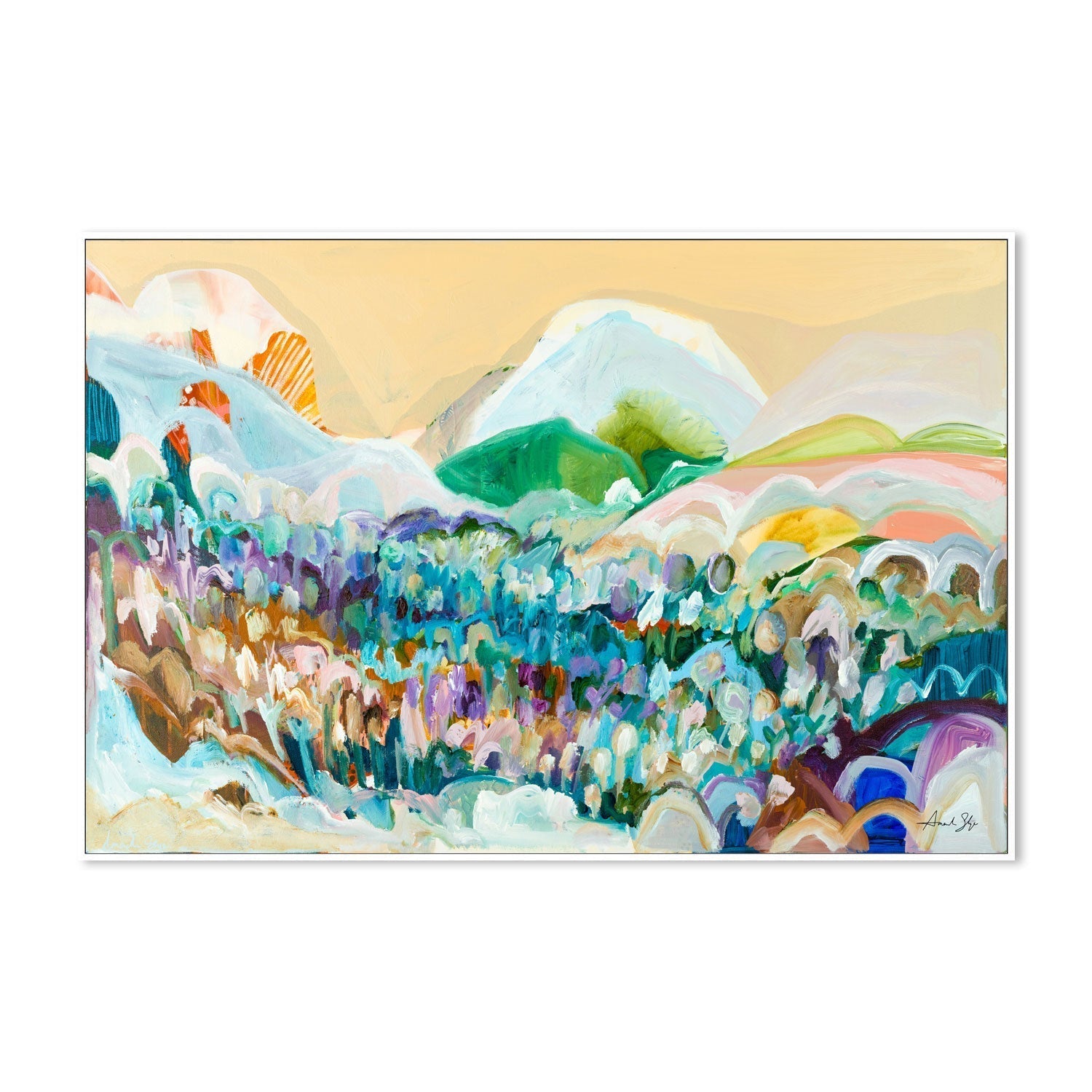 wall-art-print-canvas-poster-framed-Breathe , By Amanda Skye-GIOIA-WALL-ART