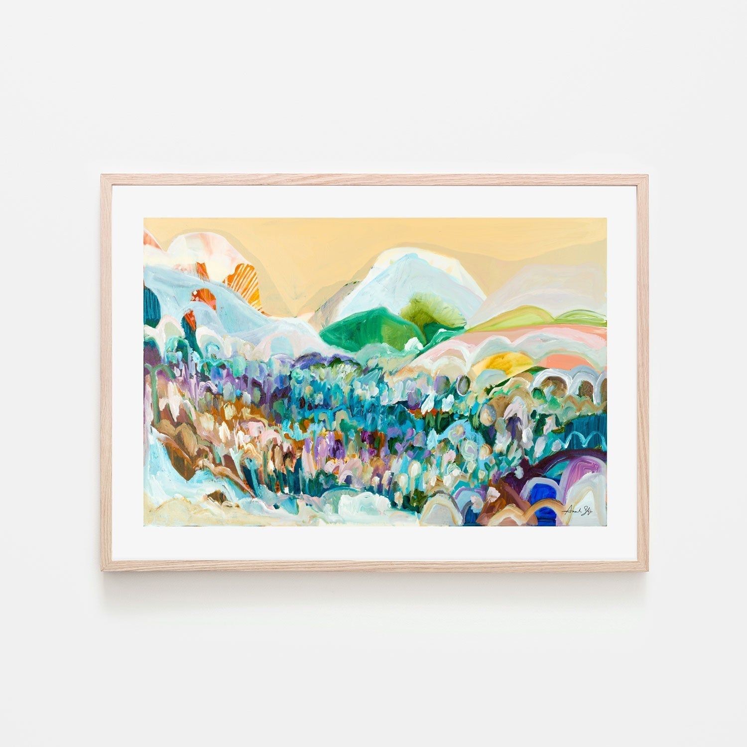 wall-art-print-canvas-poster-framed-Breathe , By Amanda Skye-GIOIA-WALL-ART