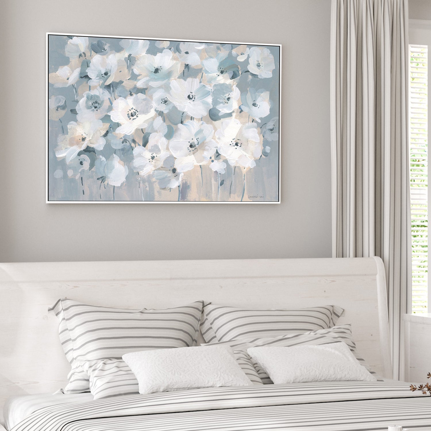 wall-art-print-canvas-poster-framed-Breezy Garden-by-Danhui Nai-Gioia Wall Art
