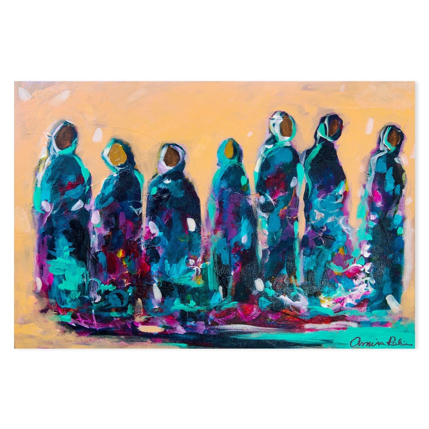 wall-art-print-canvas-poster-framed-Bridesmaids , By Amira Rahim-GIOIA-WALL-ART
