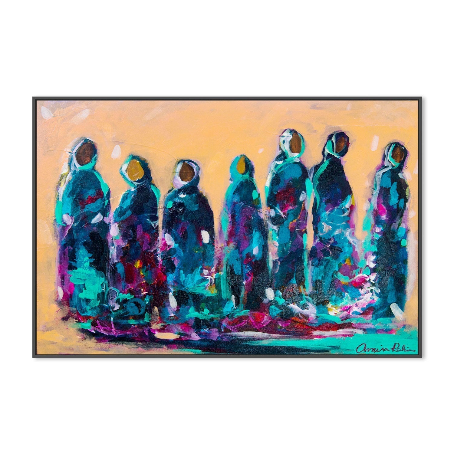 wall-art-print-canvas-poster-framed-Bridesmaids , By Amira Rahim-GIOIA-WALL-ART