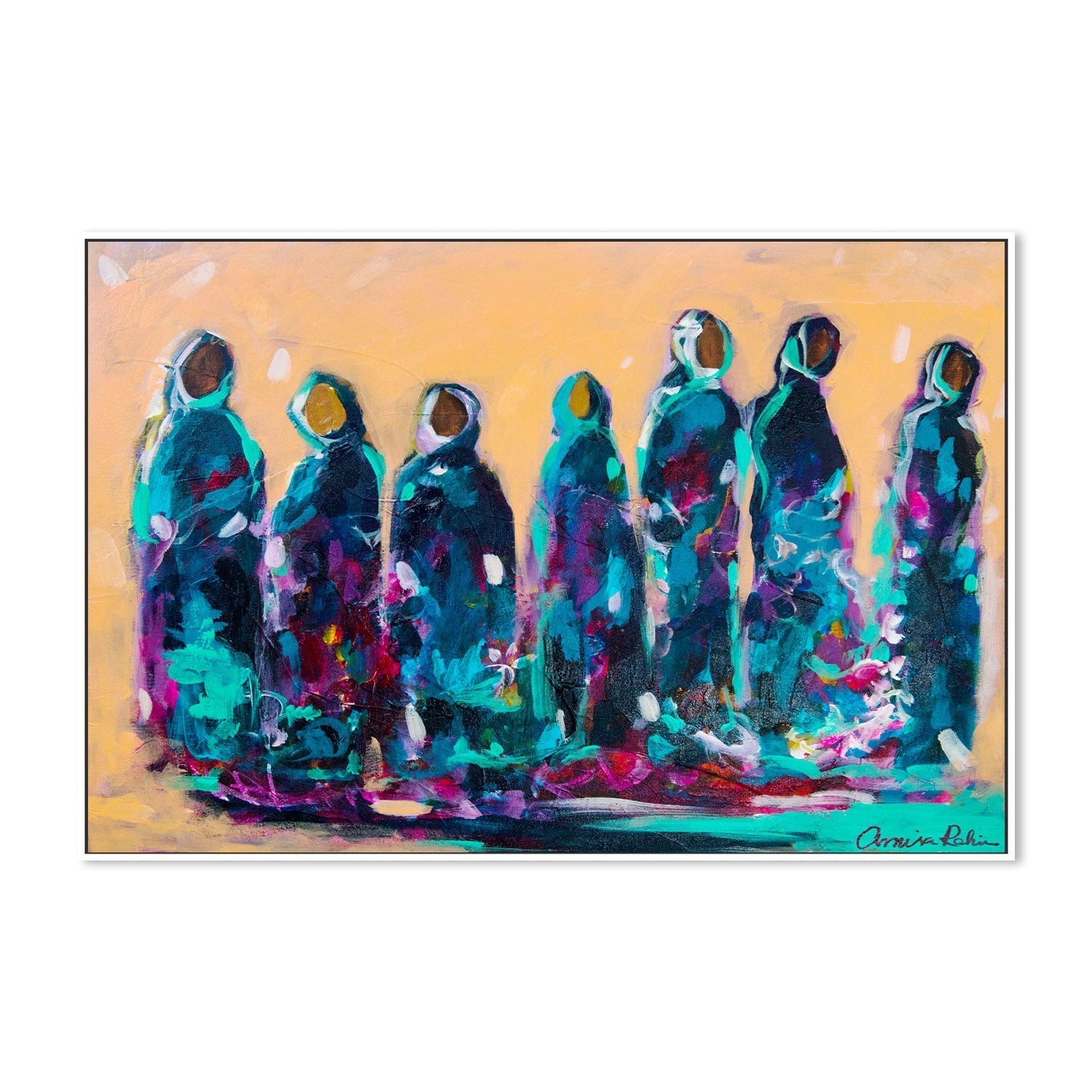 wall-art-print-canvas-poster-framed-Bridesmaids , By Amira Rahim-GIOIA-WALL-ART