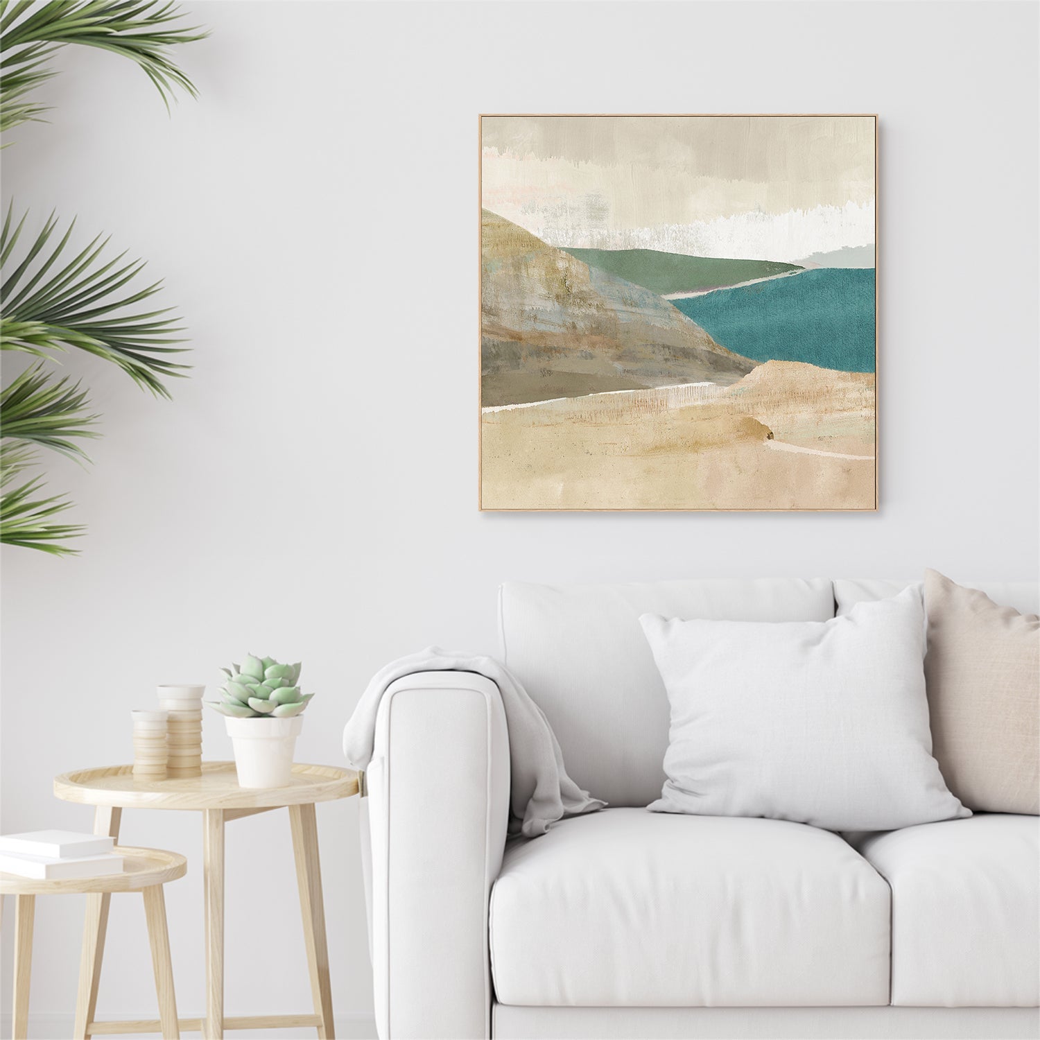 wall-art-print-canvas-poster-framed-Bright Stone Bay, Style A , By Flora Kouta-7