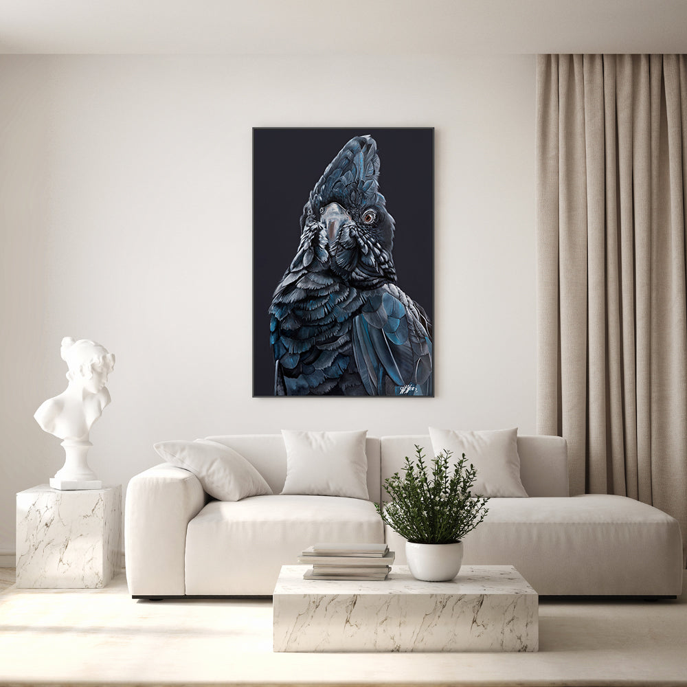 wall-art-print-canvas-poster-framed-Bronson , By Heylie Morris-GIOIA-WALL-ART